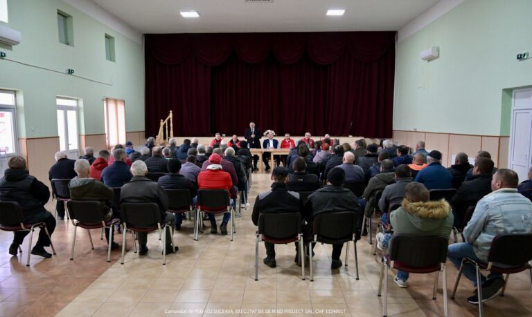 Echipa PSD Suceava s-a întâlnit cu locuitorii comunei Satu Mare: „Partidul Social Democrat are un program de guvernare realist, axat pe proiecte concrete, realizabile și benefice pentru toți cetățenii”