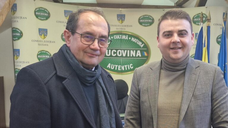 Gheorghe Șoldan a semnat autorizația de construire a rețelei de gaze naturale în comunele Fundu Moldovei și Pojorâta