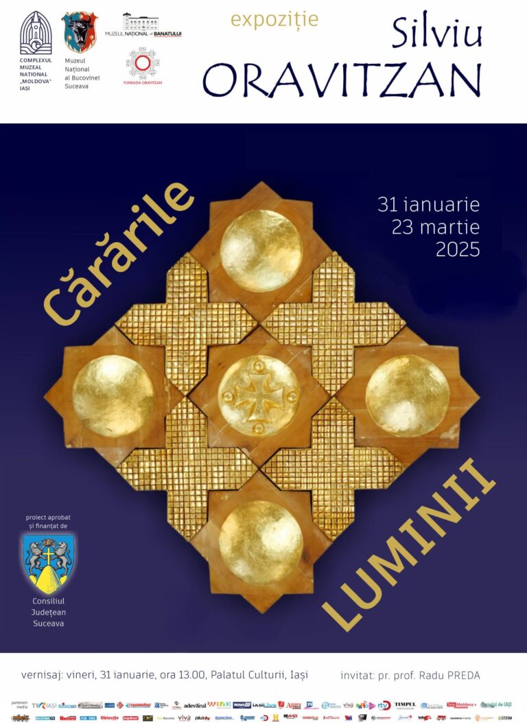 Muzeul Național al Bucovinei vă invită la Palatul Culturii din Iași la vernisajul expoziției Cărările Luminii a maestrului Silviu Oravitzan