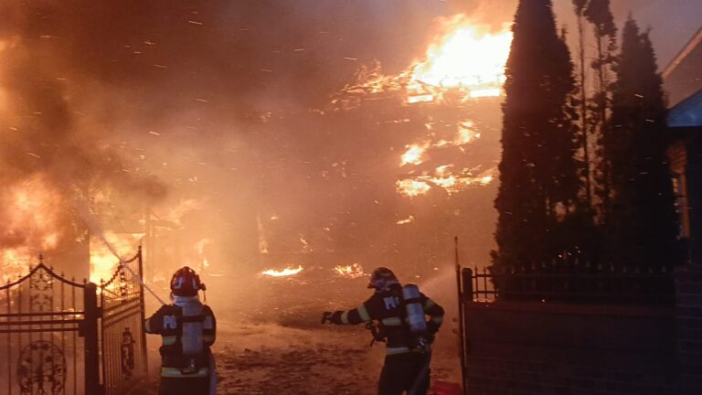 Un incendiu devastator a produs pagube însemnate într-o gospodărie din Capu Câmpului