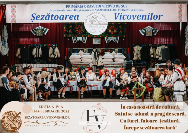 O ediție de poveste. Șezătoarea de la Vicovu de Sus aduce tradiția mai aproape de sufletul comunității
