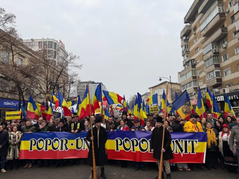AUR Suceava îi cheamă pe suceveni la mitingul din 1 martie de la București