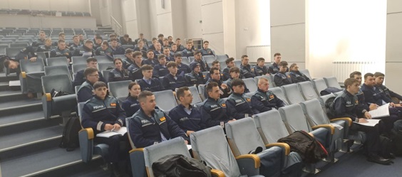 Sesiune de informare anticorupție cu  studenții și elevii aflați în practică la structurile M.A.I de pe raza județului Suceava