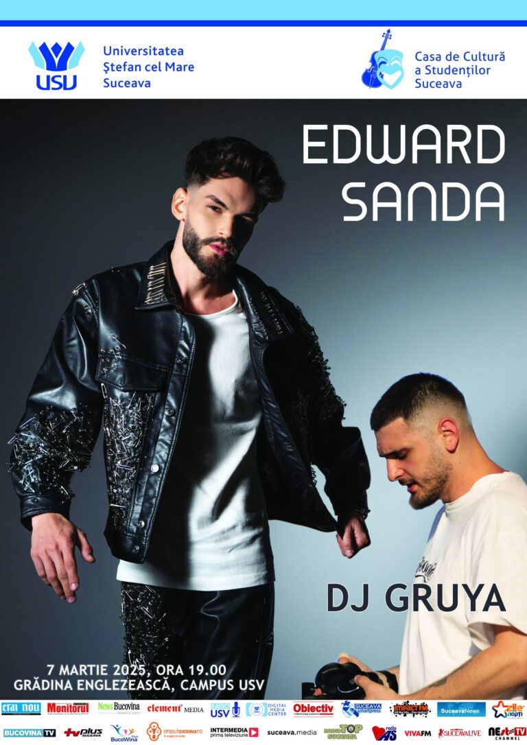 Concert Edward Sanda și DJ GRUYA de Ziua USV
