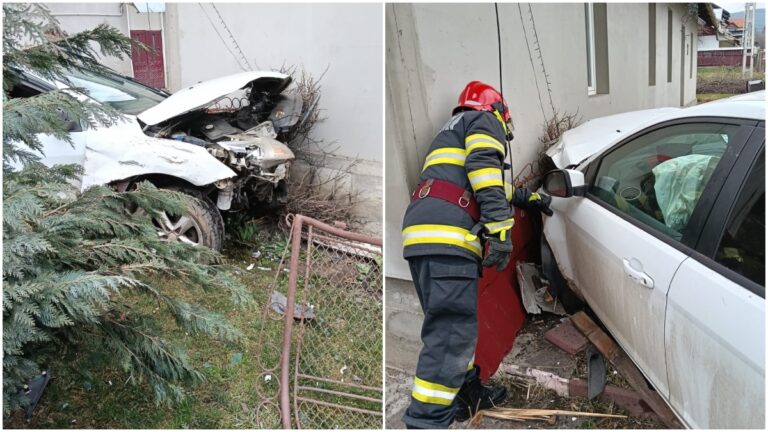 Accident produs în curba „morții” de la Prisaca Dornei de un bătrân de 70 de ani