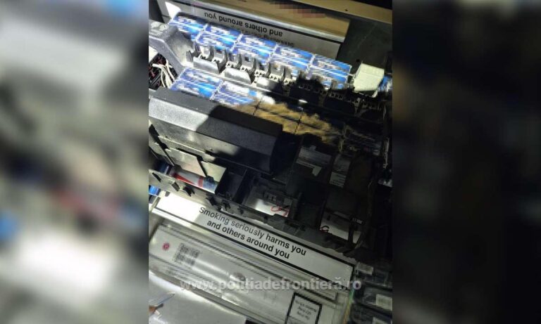 O șoferiță a încercat să introducă în țară țigări de contrabandă ascunse sub banchetele mașinii. Polițiștii de frontieră din Vama Siret i-au încurcat socotelile