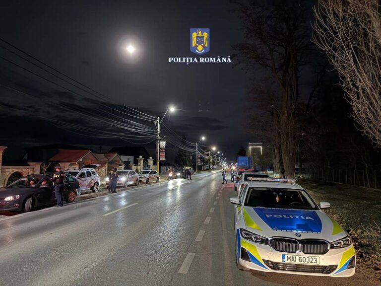 Aproape 600 de vehicule controlate și 200 de amenzi aplicate de polițiști în urma unei acțiuni rutiere desfășurate în zona Rădăuți – Vicov