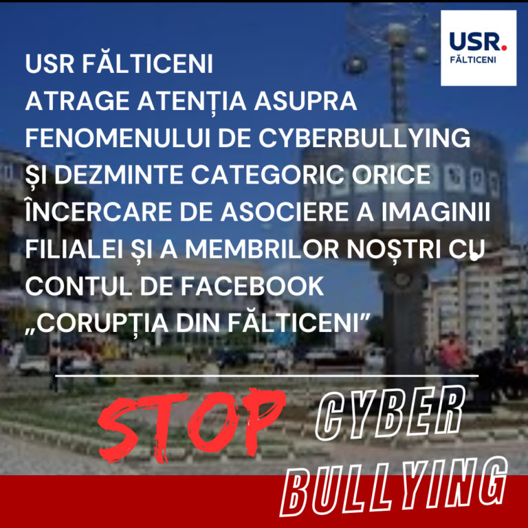 Manipulare online și atacuri politice. USR Fălticeni dezminte acuzațiile și denunță campania de dezinformare împotriva vicepreședintelui Eusebiu-Lucian Țăpoi