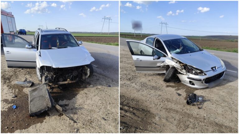 Două persoane au fost rănite în urma unui accident produs la Cumpărătura