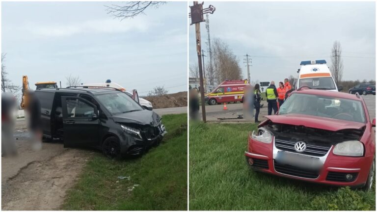 Două persoane au fost rănite după ce o șoferiță nu a acordat prioritate într-o intersecție de la ieșirea din Fălitceni spre Baia