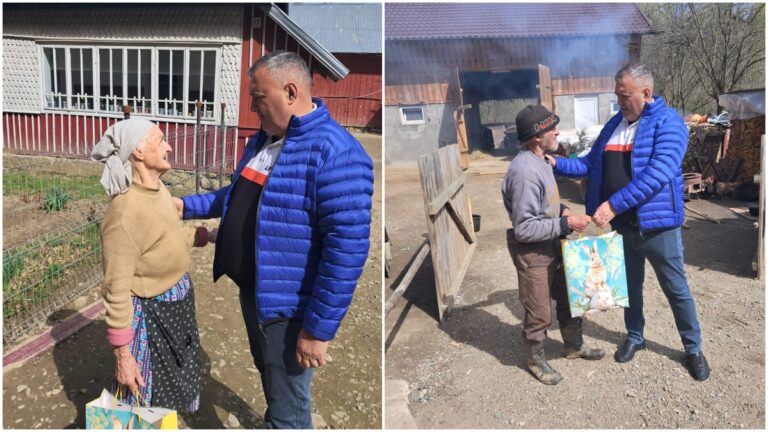 Lacrimile unei bunici și un cozonac din suflet. Cum a adus Primăria Valea Moldovei lumina Paștelui în casele celor uitați: „Nici nu mă gândeam că în agitația acestor vremuri cineva își mai amintește de noi, cei bătrâni”