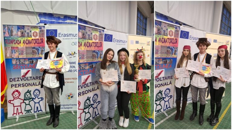 Elevii suceveni s-au întors cu premii de la Olimpiada Națională a Animatorilor
