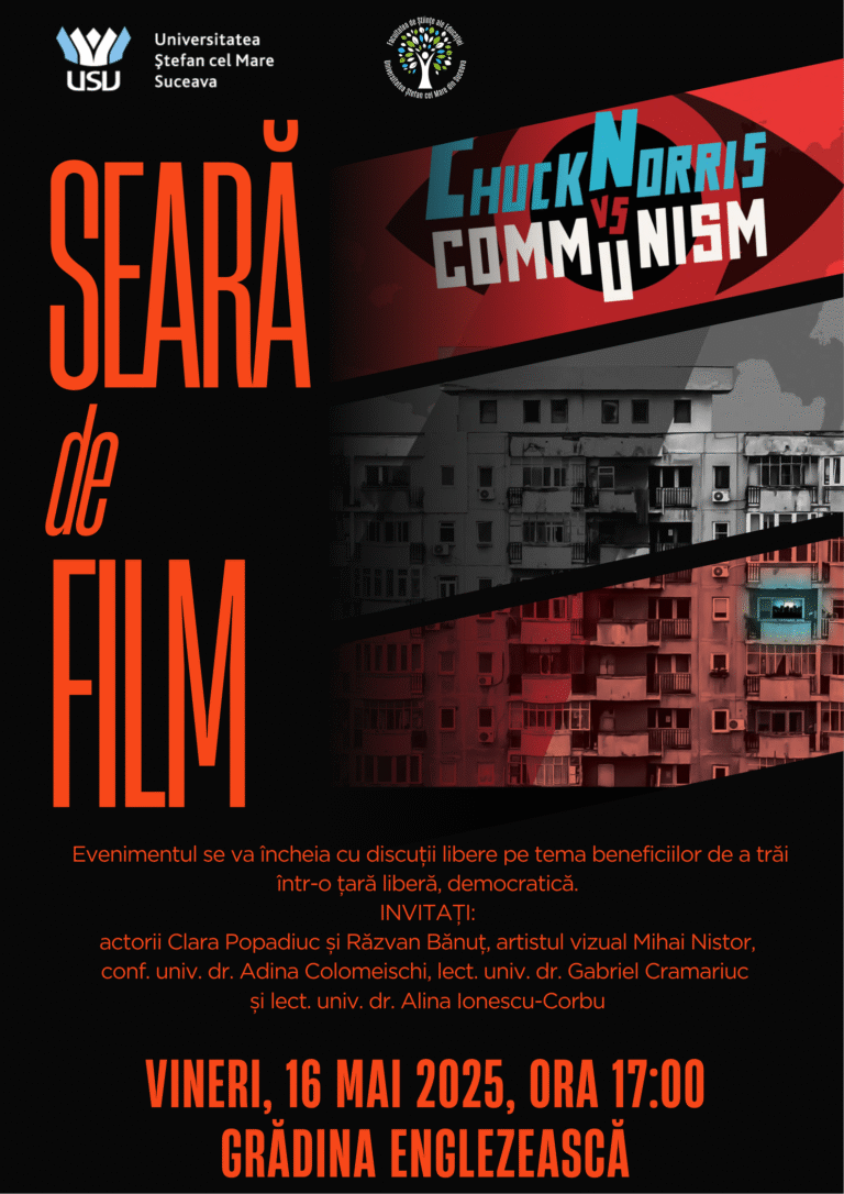 Facultatea de Științe ale Educației invită publicul la filmul-documentar Chuck Norris vs Communism