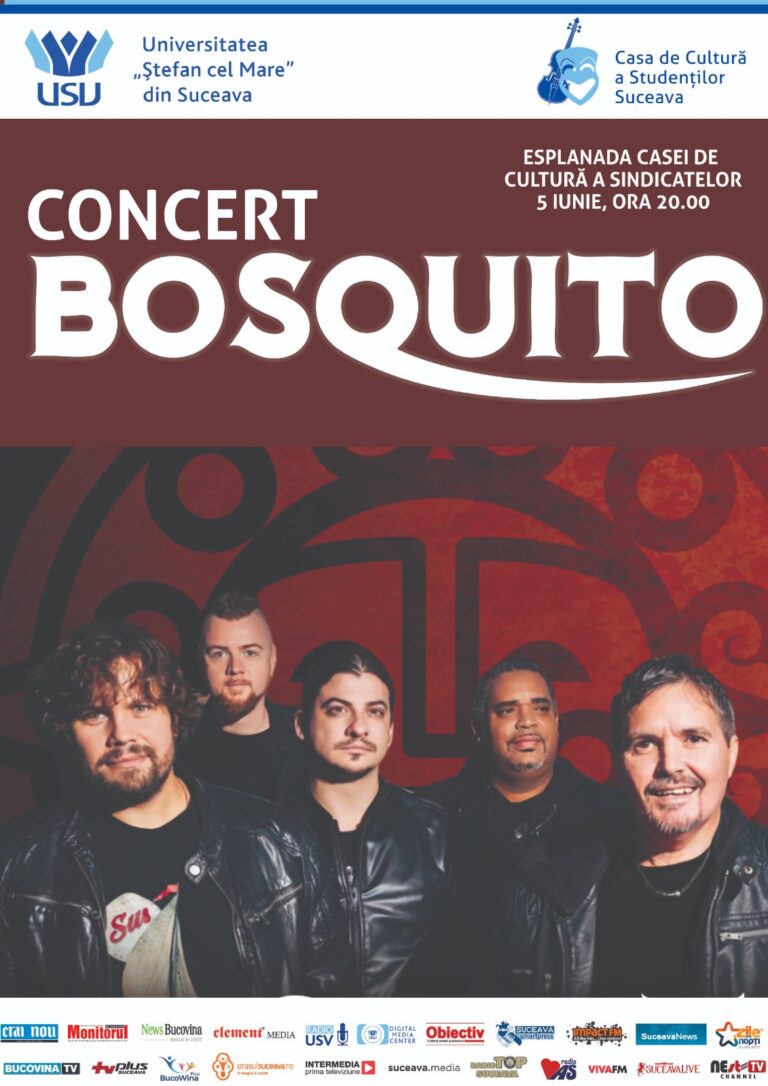 Bosquito concertează la Festivitatea de absolvire USV 2025