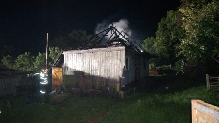 Tânărul din Drăgușeni, care a incendiat casa mamei sale, a fost reținut de polițiști