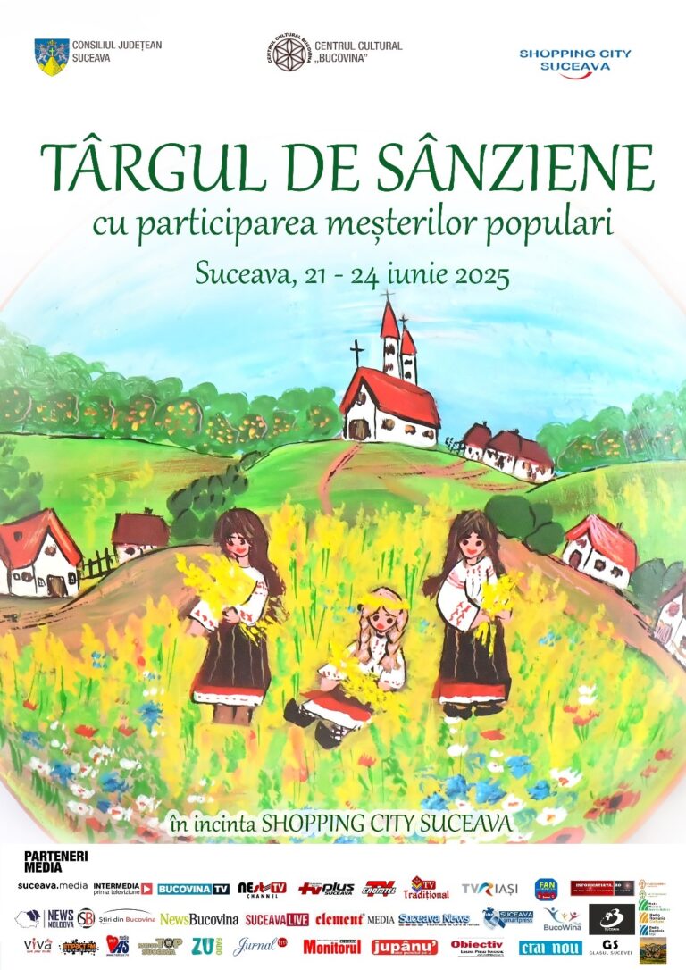 Târg de Sânziene organizat între 21 și 24 iunie
