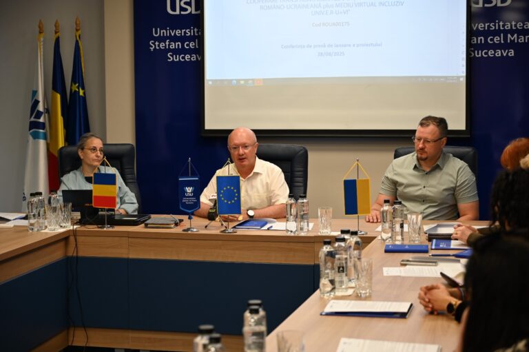 Universitatea „Ștefan cel Mare” din Suceava a lansat un proiect educațional transfrontalier inovator alături de parteneri din Ucraina