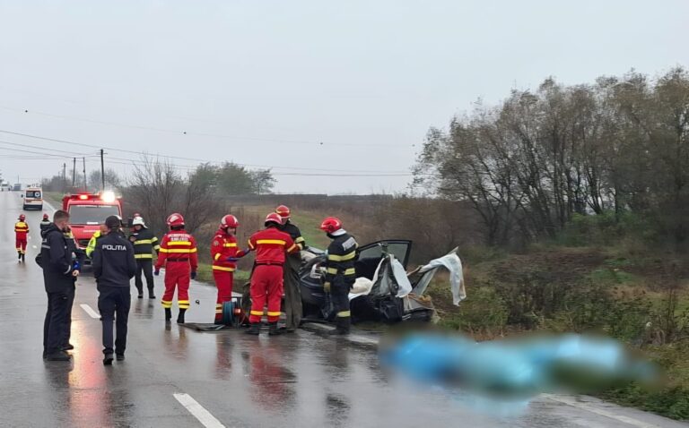 Două persoane au murit într-un cumplit accident produs la ieșirea din Drăgușeni spre Cristești