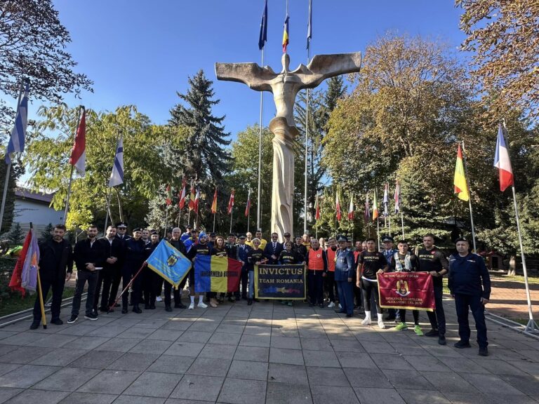 Prefectul Traian Andronachi a participat la activitățile dedicate Ștafetei Veteranilor Invictus