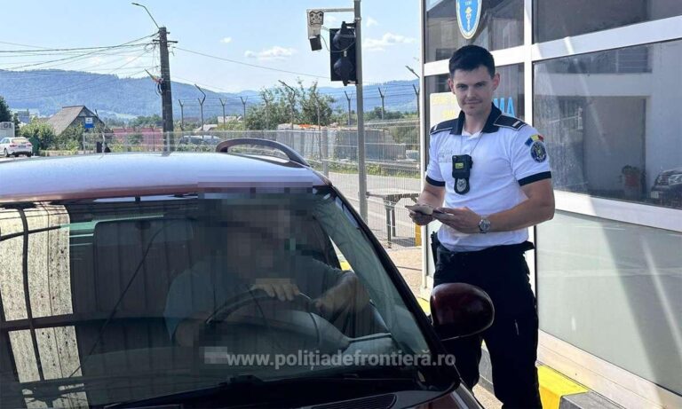 Un ucrainean cu permis de conducere fals depistat de polițiștii de frontieră în Vama Vicovu de Sus