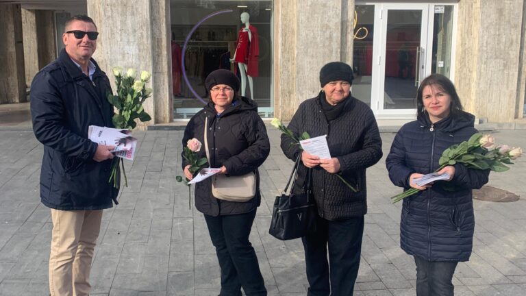 USR Suceava a demarat campania „Stop Violenței împotriva Femeii”: „Violența domestică nu este doar o statistică, este o realitate dureroasă”