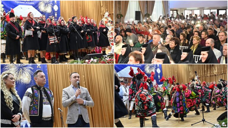 „Sfânta Seară de Crăciun” – Poiana Stampei, locul unde tradiția a unit comunitatea în prima zi de sărbătoare: „Tradițiile de aici, din Bucovina, le vom păstra și le păstrăm mereu în sufletele noastre ca pe un dar de mare preț”