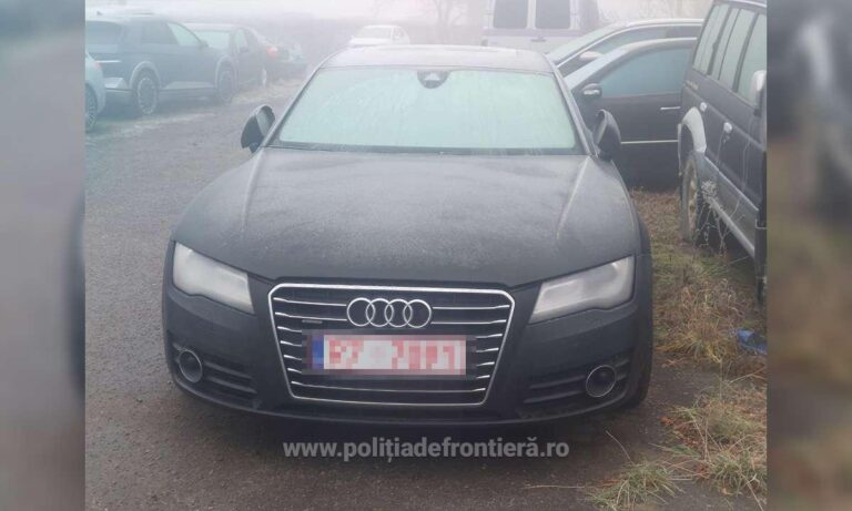 Un autoturism de 15.000 de euro, căutat de autoritățile belgiene, a fost depistat în Vama Siret