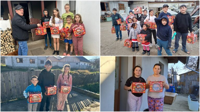 1.200 de copii din Păltinoasa au primit cadouri de Crăciun