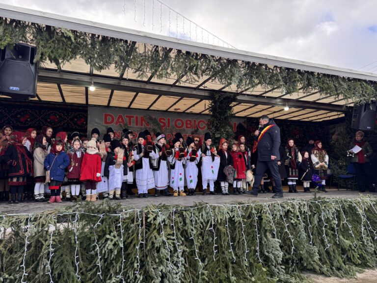 Tradițiile de iarnă, celebrate la Pârteștii de Jos prin Festivalul de Datini și Obiceiuri: „Datinile și obiceiurile de iarnă fac parte din sufletul comunității noastre”