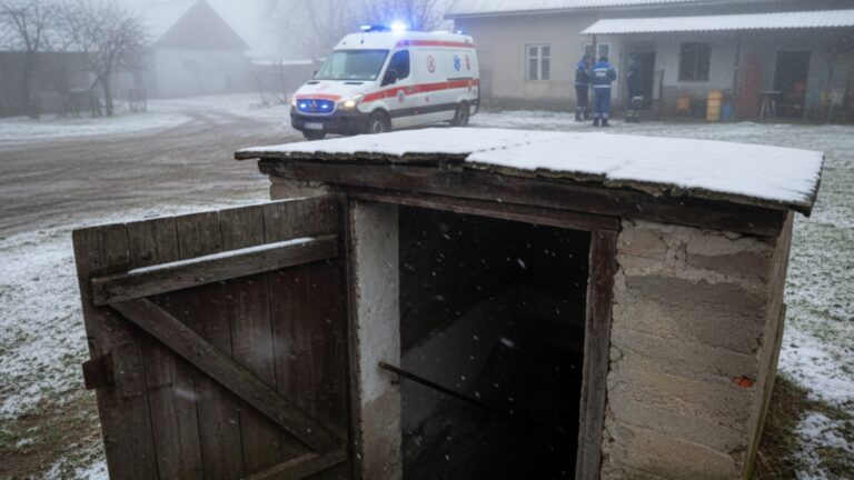 Un bărbat beat din Burla a ajuns la spital după ce a căzut în beciul din curtea unui vecin