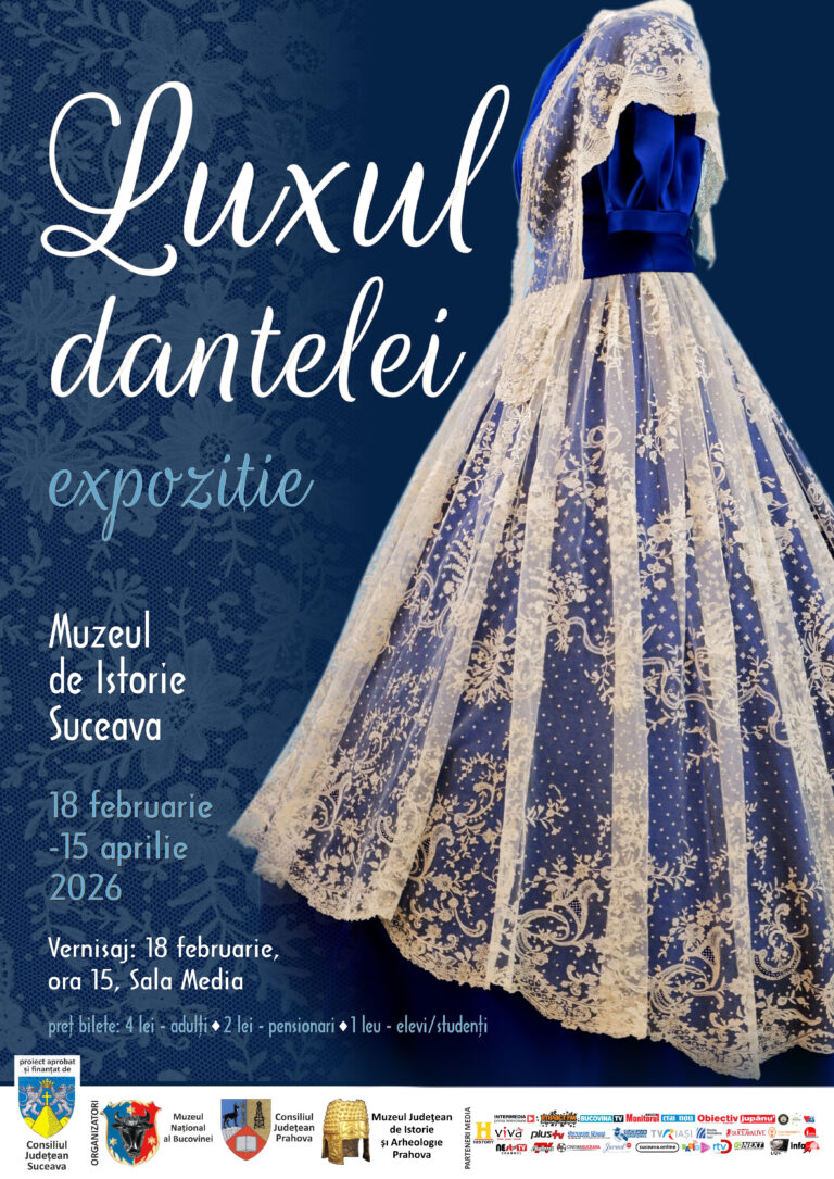 Muzeul Național al Bucovine găzduiește expoziția „Luxul dantelei”