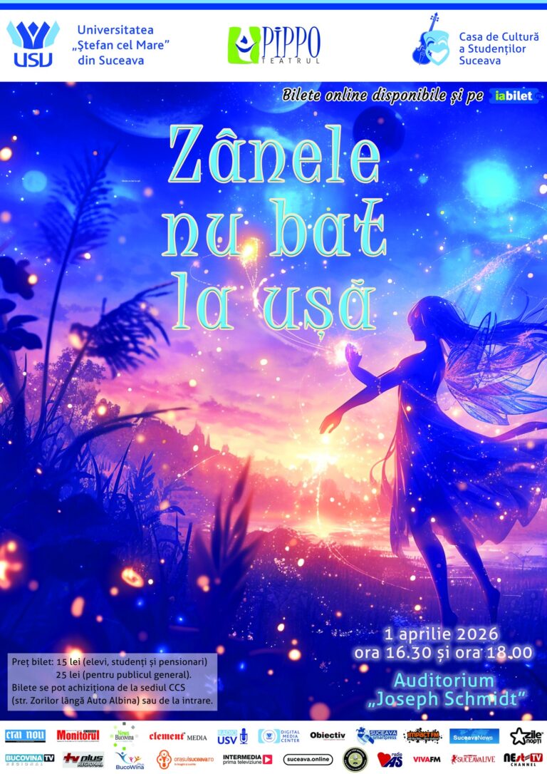 Studenții USV aduc magia pe scenă: Spectacolul educativ „Zânele nu bat la ușă”