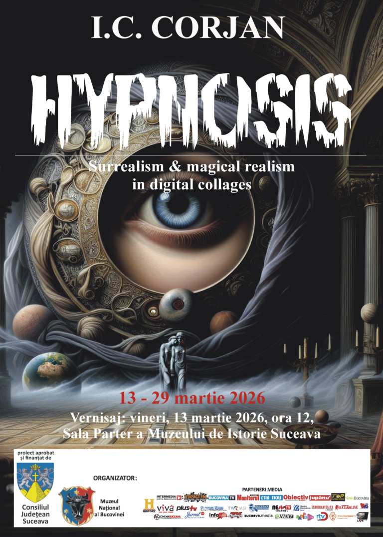 Muzeul Național al Bucovinei va invită la vernisajul expoziției „Hypnosis. Surrealism & Magical Realism in Digital Collages”