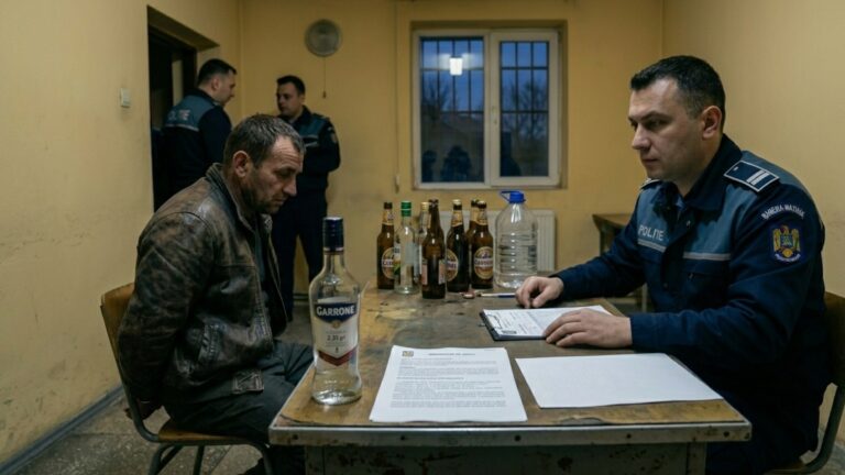 Conflict de gelozie soldat cu o reținere la Baia. Un bărbat a ajuns în arest după ce și-a bătut amicul de pahar