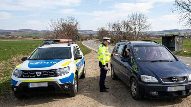 O șoferiță este cercetată penal după ce a fost prinsă băută la volan pe raza localității Botoșănița Mare