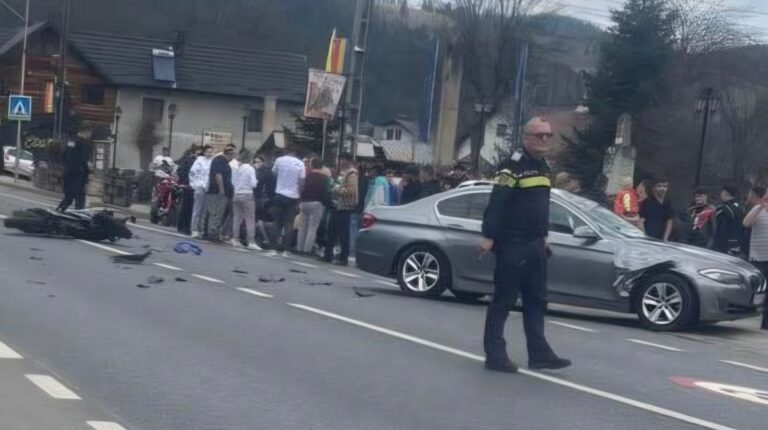 Un motociclist de 17 ani a murit într-un accident produs la Vama