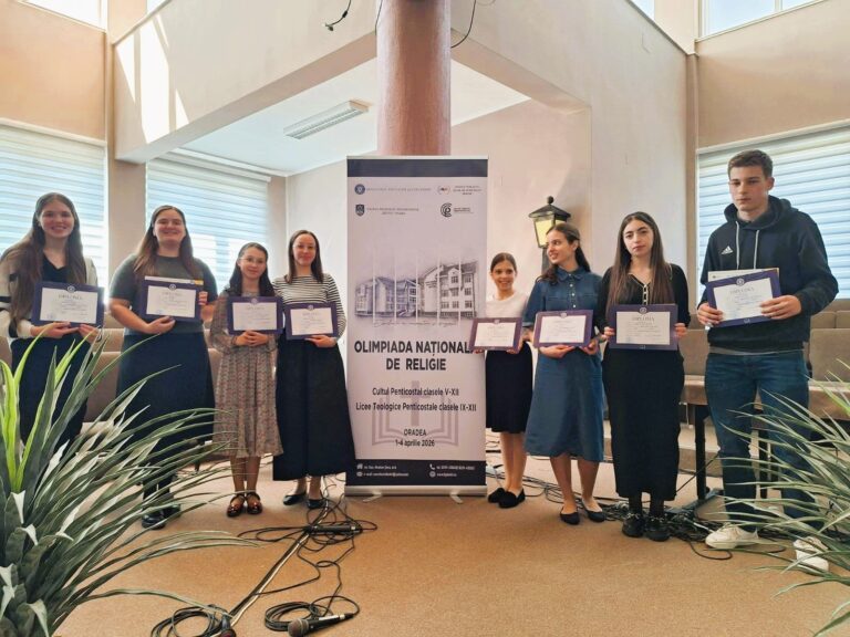 Lotul județului Suceava s-a întors cu patru premii I de la Olimpiada Națională de Religie Penticostală, desfășurată la Oradea