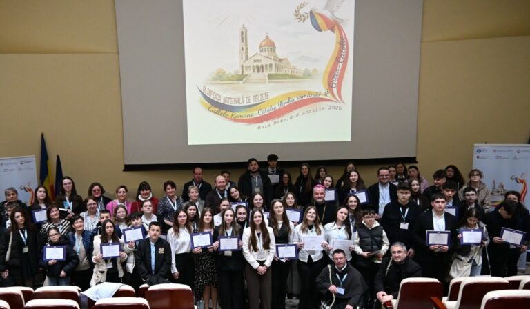 Reprezentanții județului Suceava au obținut două premii I la Olimpiada de Religie, Cultul Romano-Catolic – limba română, desfășurată la Baia Mare