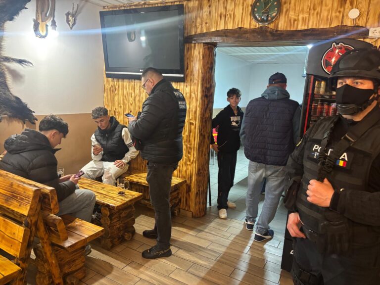 Razii de amploare în Rădăuți, Vicovu de Sus și Siret. Zeci de amenzi, dosare penale și nereguli grave descoperite în cluburi și baruri