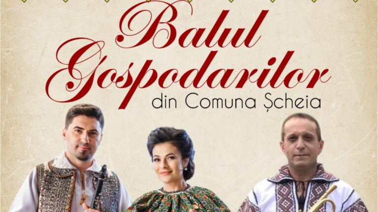 Comuna Șcheia îmbracă haine de sărbătoare. Balul Gospodarilor reunește tradiția și voia bună într-un eveniment de excepție: „Este datoria noastră să păstrăm vie flacăra tradiției și să oferim gospodarilor noștri un moment de relaxare și de celebrare a muncii lor”