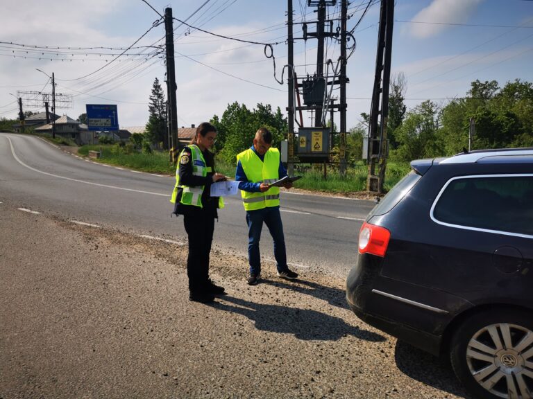 Polițiștii au aplicat sancțiuni în valoare de aproape 40.000 lei într-o singură zi, în cadrul unei acțiuni organizate în zona orașului Salcea