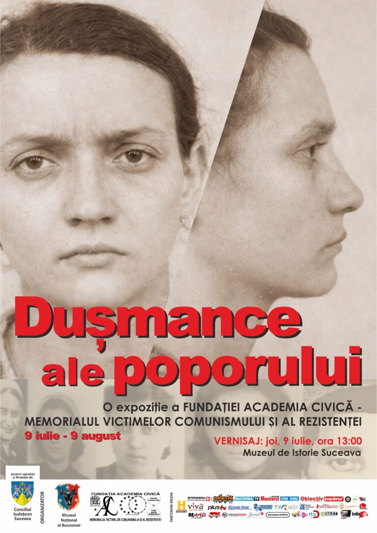 Muzeul Național al Bucovinei vă invită la vernisajul expoziției „Duşmance ale poporului”