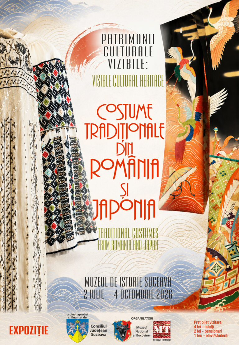 Muzeul Național al Bucovinei găzduiește vernisajul expoziției Patrimonii Culturale Vizibile: Costume Tradiționale din România și Japonia