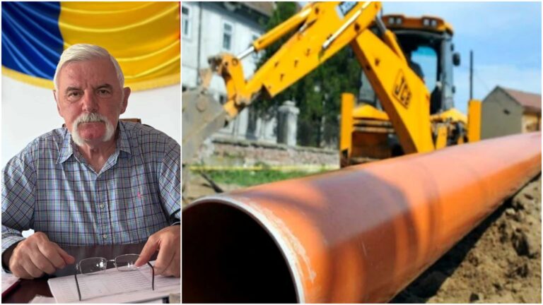 Comuna Ipotești este racordată aproape 100% la apă și canalizare: „Prin acest proiect de anvergură am reușit să montăm aproximativ 19 kilometri de rețele noi de apă și canalizare”
