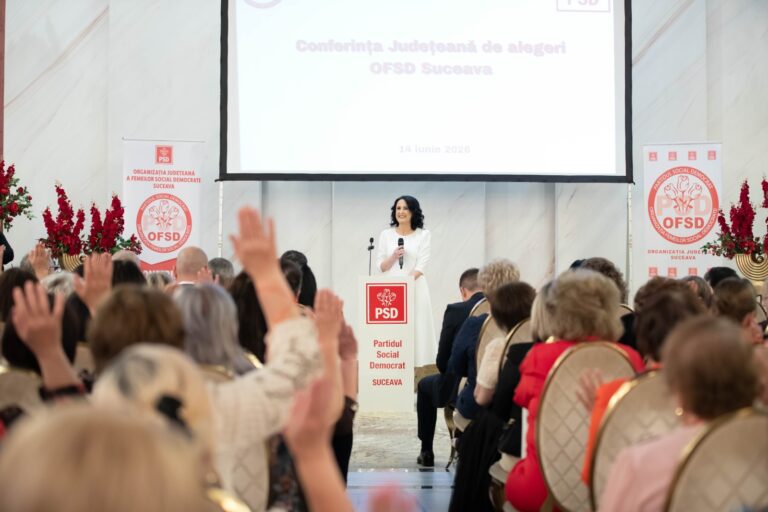 OFSD Suceava și-a ales noua conducere în prezența a aproximativ 600 de femei social-democrate