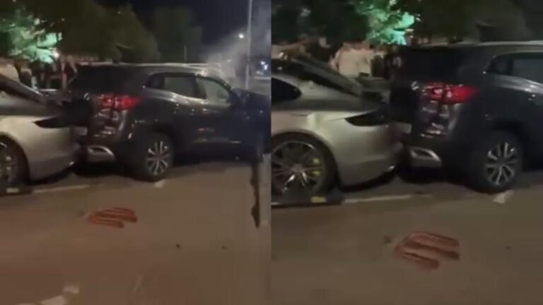 Carambol cu șase mașini provocat de un șofer băut pe strada Alexandru cel Bun din Suceava. Tânărul de 31 de ani a ajuns în arestul poliției