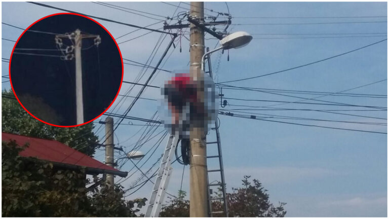 Tragedie la Grămești. Un tânăr de 23 de ani a murit electrocutat după ce s-a urcat pe un stâlp să schimbe un cablu