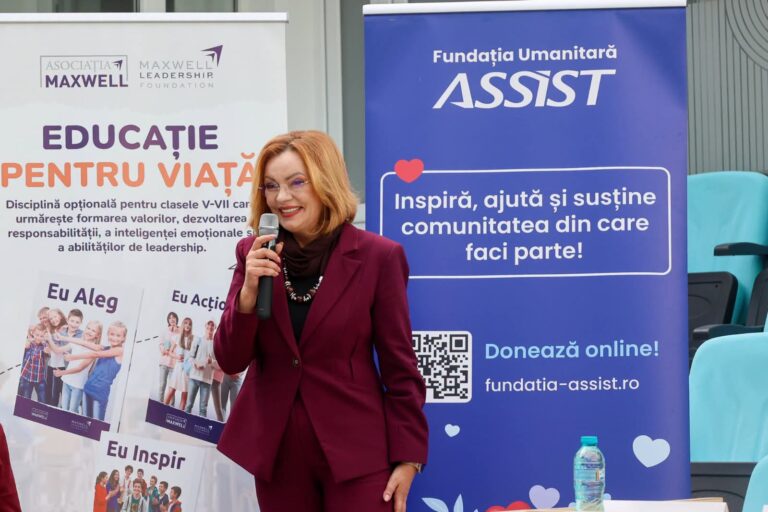 Deputatul Mirela Adomnicăi susține extinderea programelor educaționale Maxwell în școli: „Să-l ajute pe copil să devină nu doar un elev mai bun, ci și un om mai pregătit pentru viață”