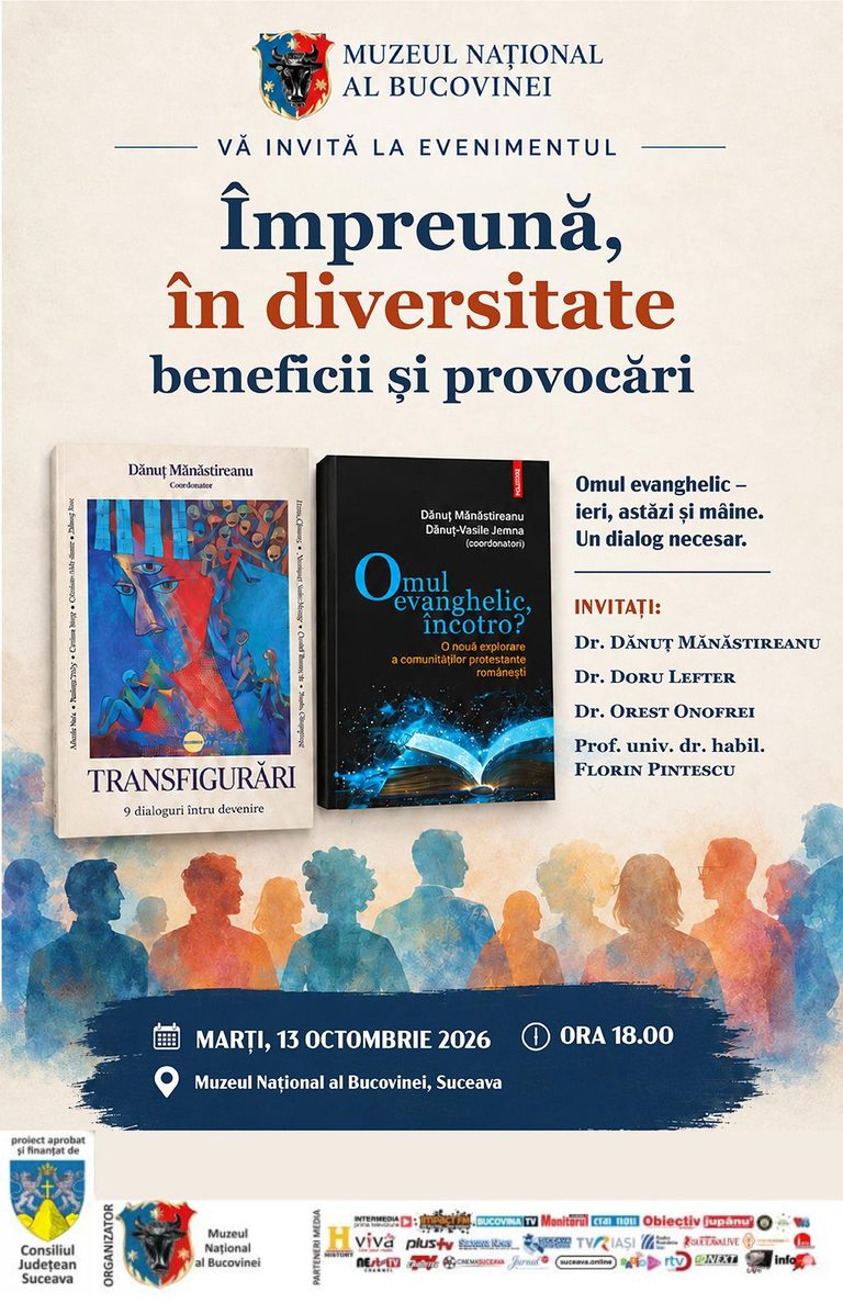 Muzeul Național al Bucovinei găzduiește evenimentul „Împreună, în diversitate – beneficii și provocări”