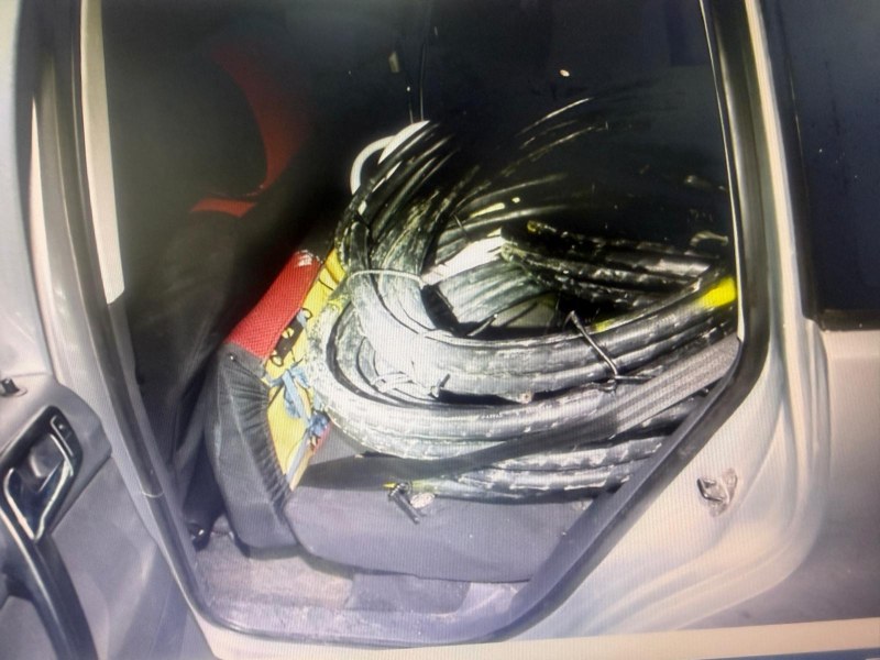 Foto de la hoții prinși în flagrant